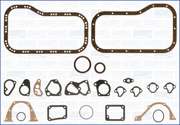 Ajusa 54016400 - Комплект прокладок, блок-картер двигуна autocars.com.ua