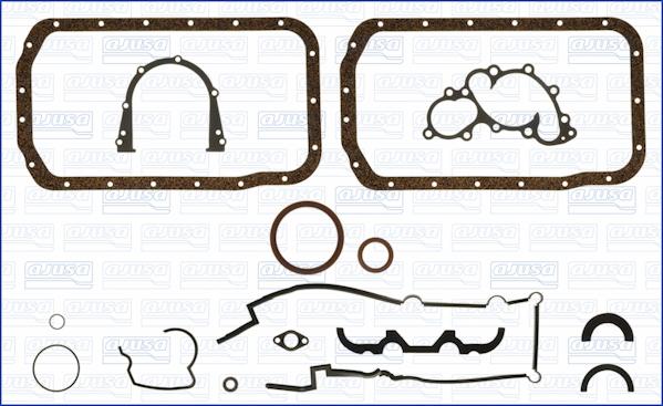 Ajusa 54071500 - Комплект прокладок, блок-картер двигуна autocars.com.ua