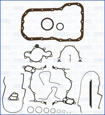Ajusa 54072800 - Комплект прокладок, блок-картер двигуна autocars.com.ua