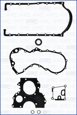 Ajusa 54088700 - Комплект прокладок, блок-картер двигуна autocars.com.ua