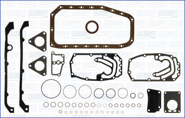 Ajusa 54090400 - Комплект прокладок, блок-картер двигуна autocars.com.ua