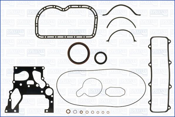 Ajusa 54109800 - Комплект прокладок, блок-картер двигуна autocars.com.ua