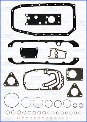 Ajusa 54131800 - Комплект прокладок, блок-картер двигуна autocars.com.ua