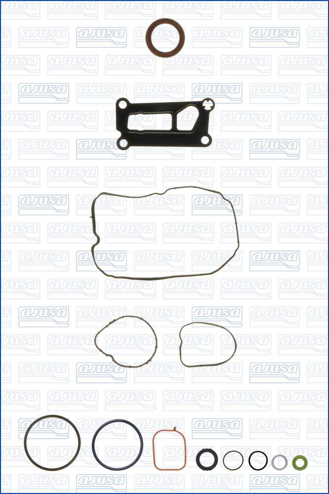 Ajusa 54163700 - Комплект прокладок, блок-картер двигуна autocars.com.ua