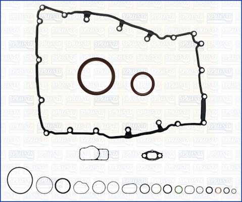 Ajusa 54190100 - Комплект прокладок, блок-картер двигуна autocars.com.ua