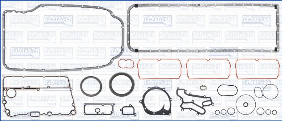 Ajusa 54257800 - Комплект прокладок, блок-картер двигуна autocars.com.ua