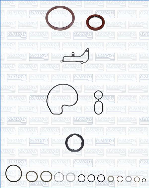 Ajusa 54280700 - Комплект прокладок, блок-картер двигуна autocars.com.ua