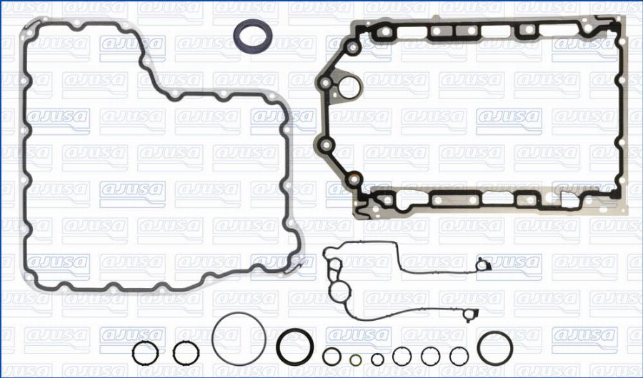 Ajusa 54281200 - Комплект прокладок, блок-картер двигуна autocars.com.ua