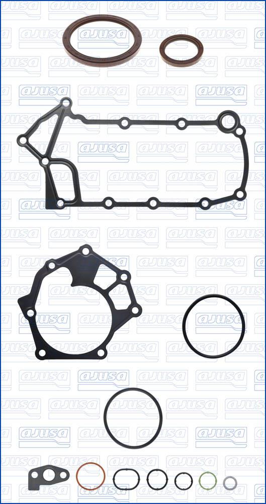 Ajusa 54281600 - Комплект прокладок, блок-картер двигуна autocars.com.ua