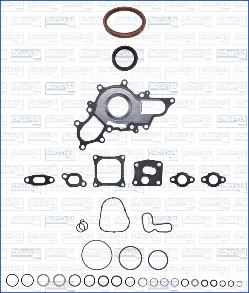 Ajusa 54282600 - Комплект прокладок, блок-картер двигуна autocars.com.ua