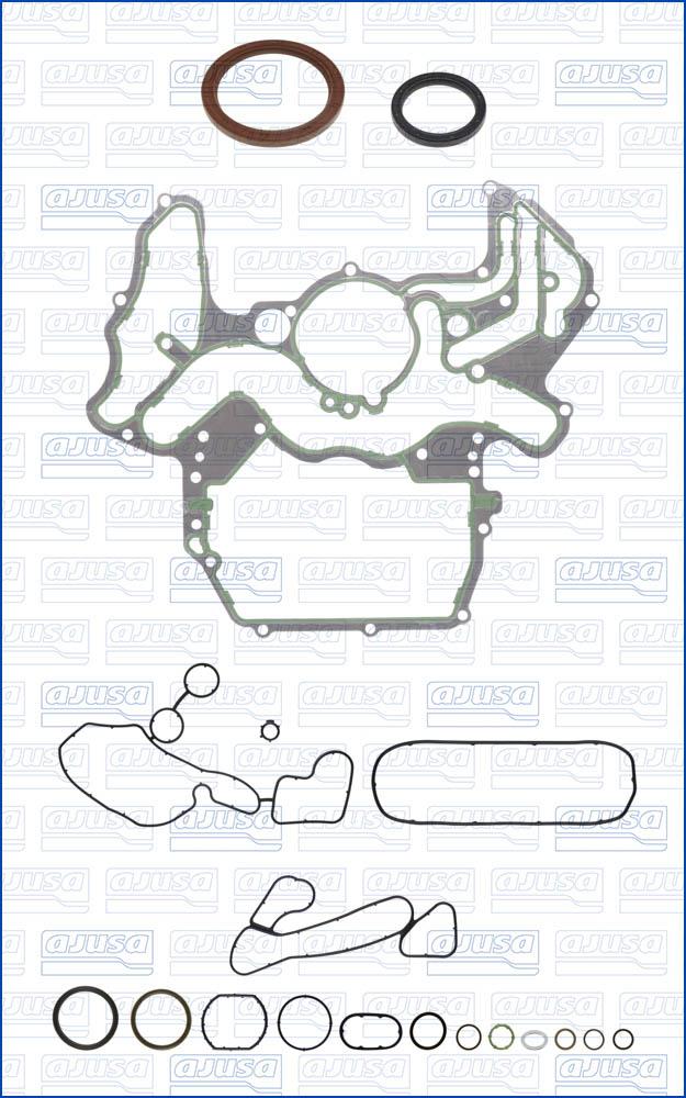 Ajusa 54293100 - Комплект прокладок, блок-картер двигуна autocars.com.ua