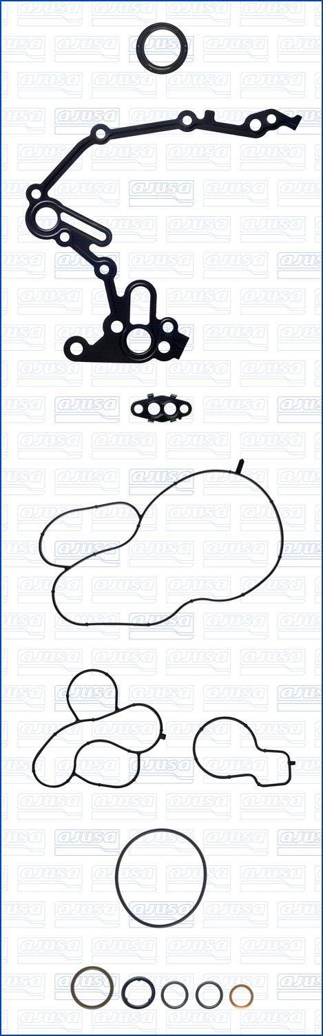 Ajusa 54298000 - Комплект прокладок, блок-картер двигуна autocars.com.ua