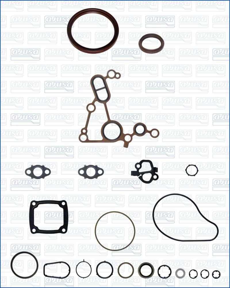 Ajusa 54307000 - Комплект прокладок, блок-картер двигуна autocars.com.ua