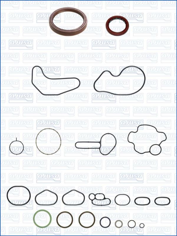 Ajusa 54314300 - Комплект прокладок, блок-картер двигуна autocars.com.ua