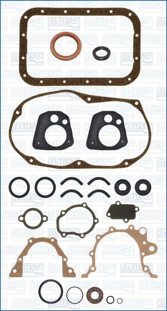 Ajusa 54316100 - Комплект прокладок, блок-картер двигуна autocars.com.ua