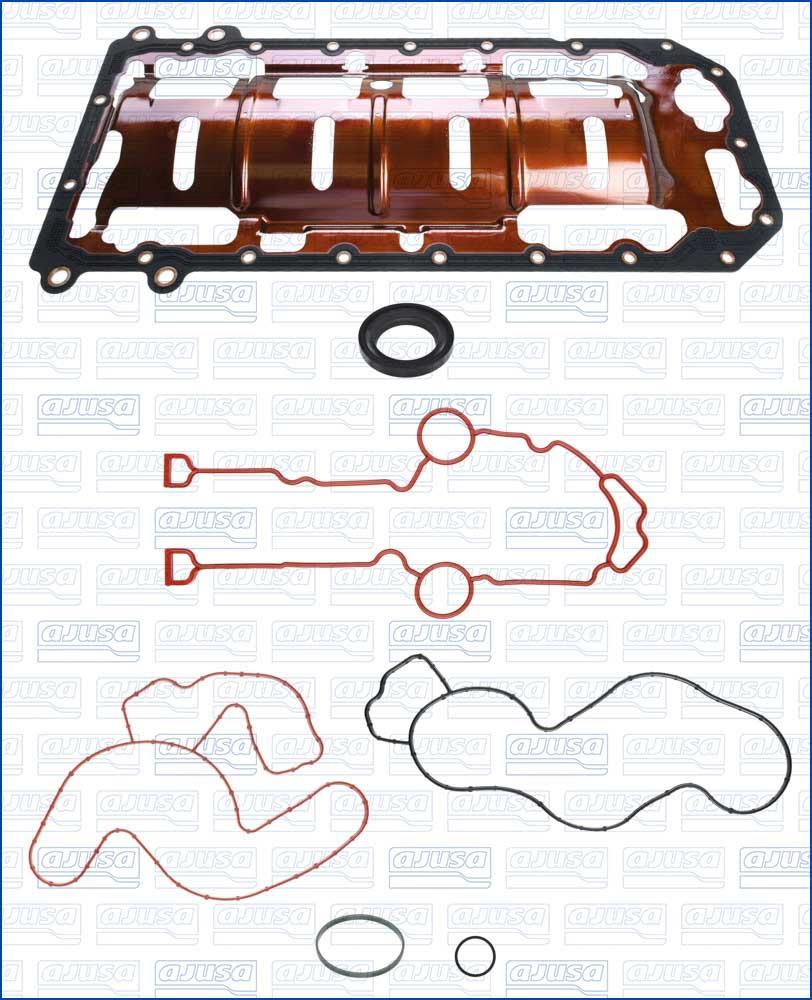 Ajusa 54321100 - Комплект прокладок, блок-картер двигуна autocars.com.ua