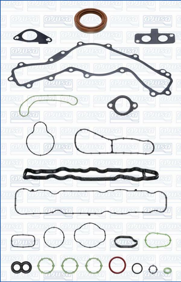 Ajusa 54323100 - Комплект прокладок, блок-картер двигуна autocars.com.ua