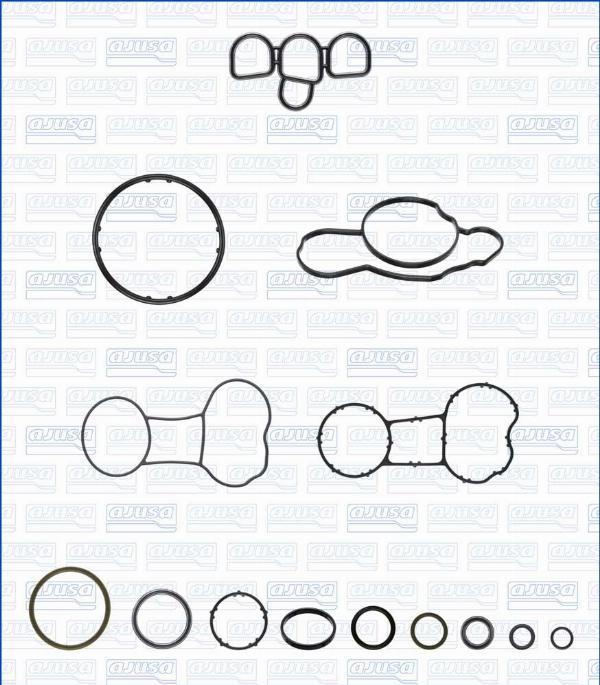 Ajusa 54326800 - Комплект прокладок, блок-картер двигуна autocars.com.ua