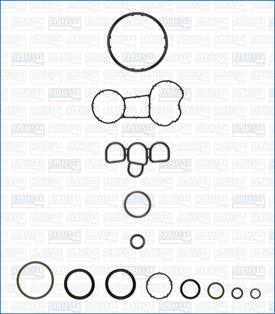 Ajusa 54326900 - Комплект прокладок, блок-картер двигуна autocars.com.ua