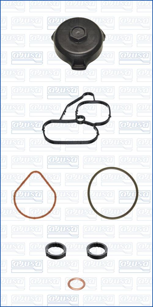 Ajusa 54331400 - Комплект прокладок, блок-картер двигуна autocars.com.ua