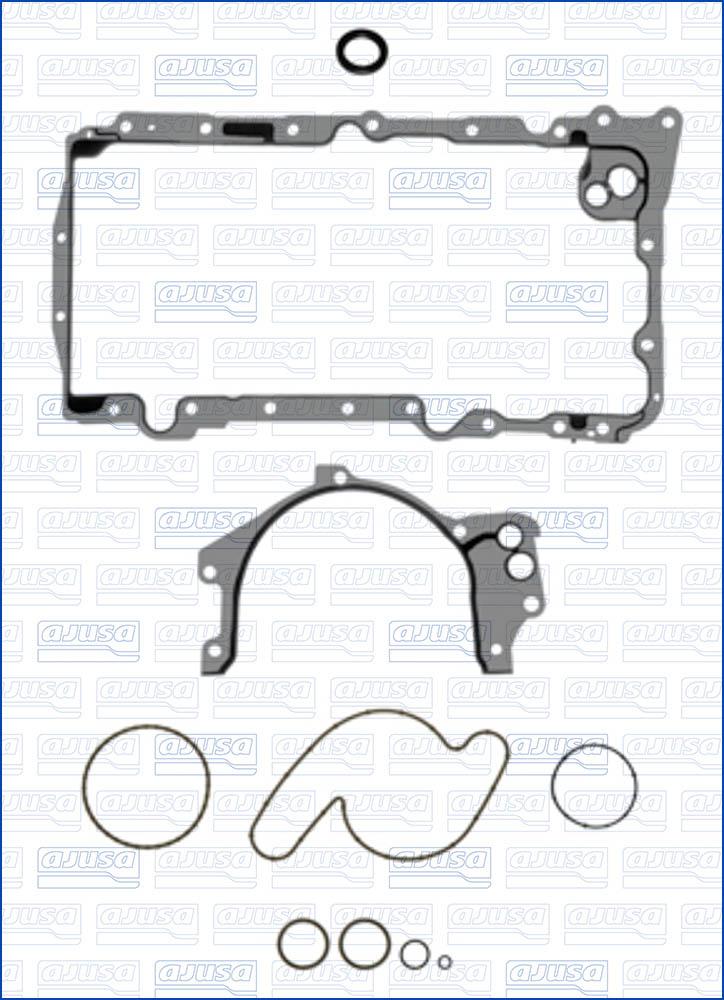 Ajusa 54332300 - Комплект прокладок, блок-картер двигателя avtokuzovplus.com.ua