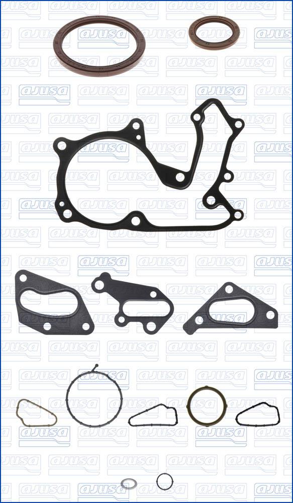 Ajusa 54333400 - Комплект прокладок, блок-картер двигуна autocars.com.ua