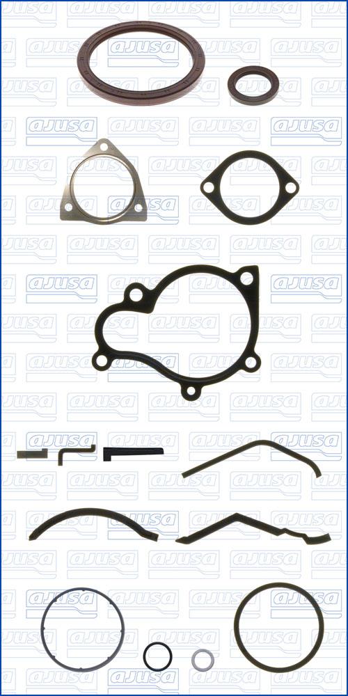 Ajusa 54334000 - Комплект прокладок, блок-картер двигуна autocars.com.ua