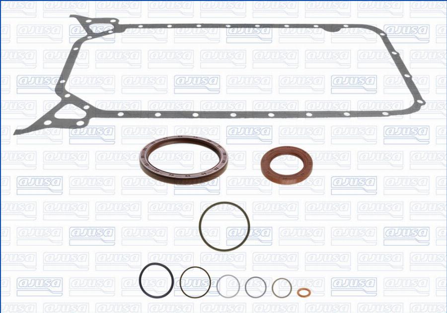 Ajusa 54343600 - Комплект прокладок, блок-картер двигуна autocars.com.ua