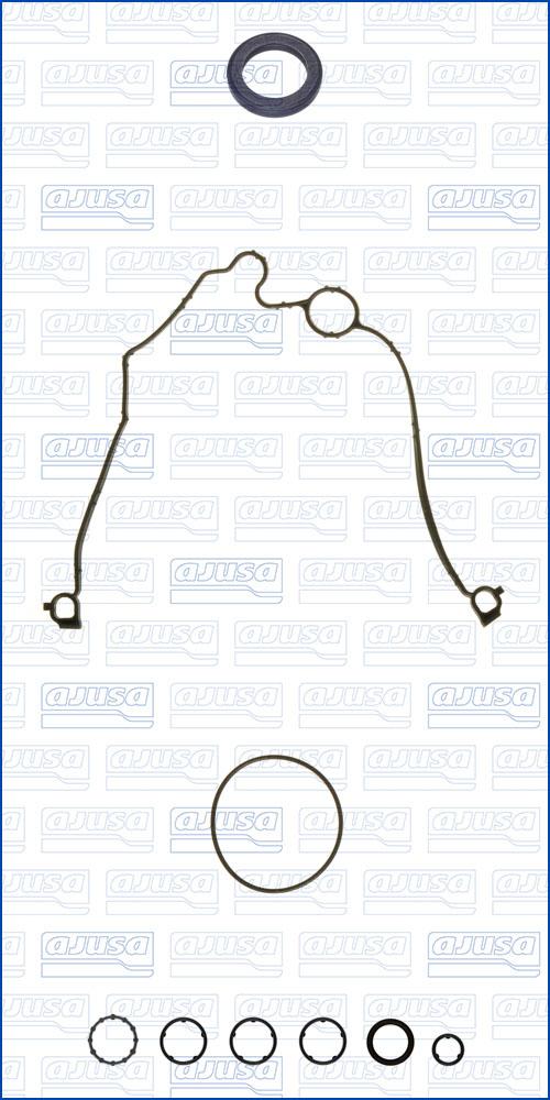 Ajusa 54350500 - Комплект прокладок, блок-картер двигуна autocars.com.ua