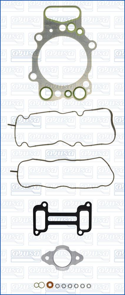 Ajusa 55015800 - Комплект прокладок, головка циліндра autocars.com.ua