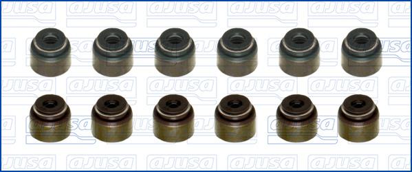 Ajusa 57098300 - Комплект прокладок, стержень клапана autocars.com.ua