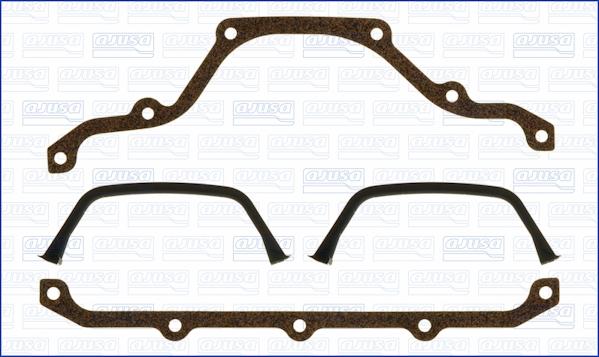 Ajusa 59011500 - Комплект прокладок, масляный поддон avtokuzovplus.com.ua
