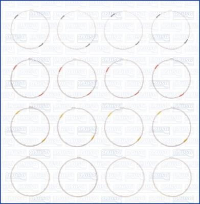 Ajusa 60001400 - Комплект прокладок, гільза циліндра autocars.com.ua