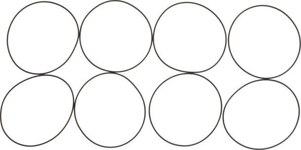 Ajusa 60005200 - Комплект прокладок, гільза циліндра autocars.com.ua