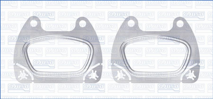 Ajusa 77046000 - Комплект прокладок, випускний колектор autocars.com.ua