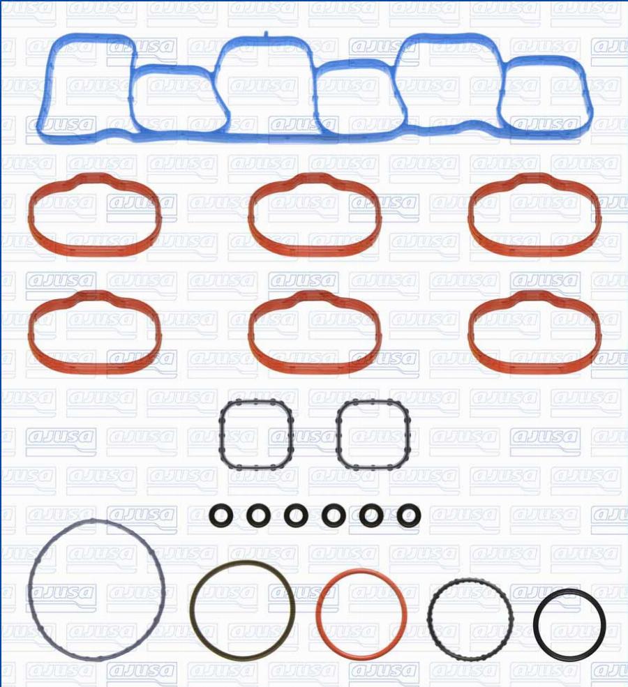 Ajusa 77068600 - Комплект прокладок, впускний колектор autocars.com.ua