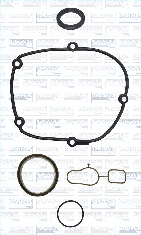 Ajusa 77090700 - Комплект прокладок, картер рульового механізму autocars.com.ua