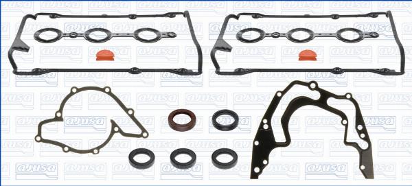 Ajusa 77097800 - Комплект прокладок, картер рульового механізму autocars.com.ua