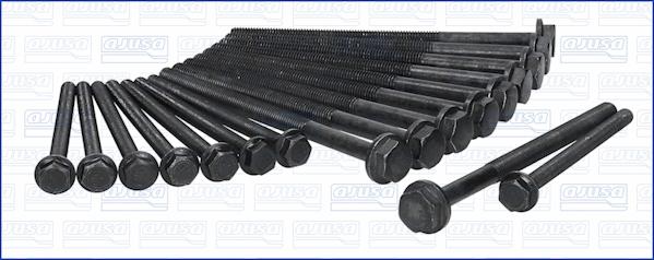 Ajusa 81029000 - Комплект болтів головки циліндрів autocars.com.ua
