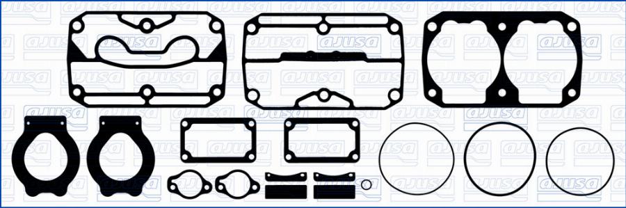 Ajusa BC00007 - Ремкомплект, компресор autocars.com.ua