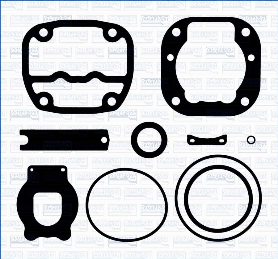 Ajusa BC00011 - Ремкомплект, компресор autocars.com.ua