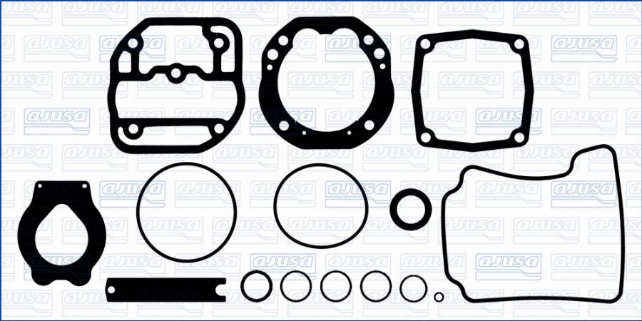 Ajusa BC00015 - Ремкомплект, компресор autocars.com.ua