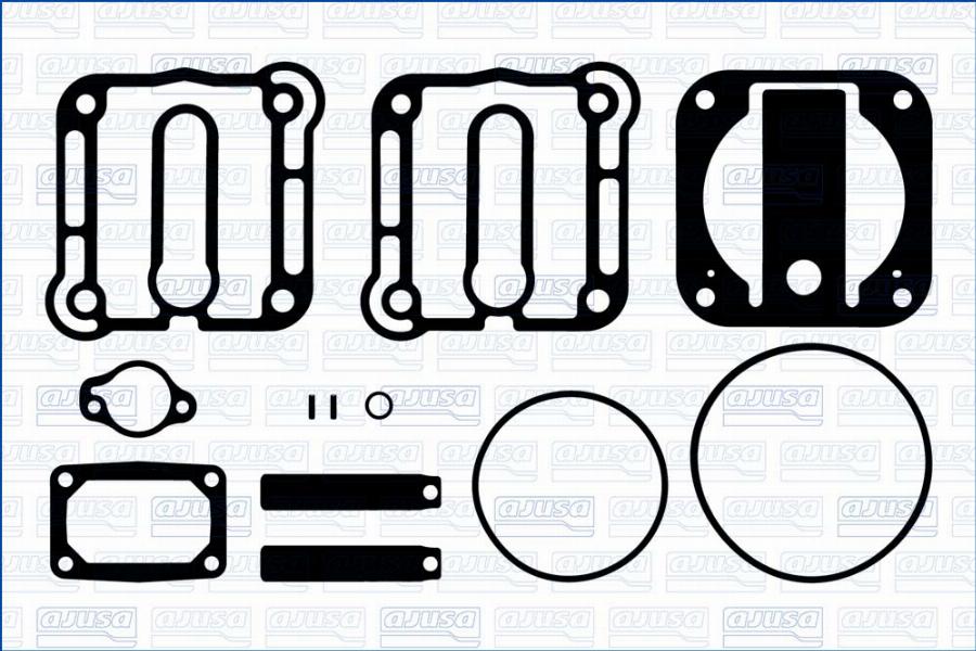 Ajusa BC00024 - Ремкомплект, компресор autocars.com.ua