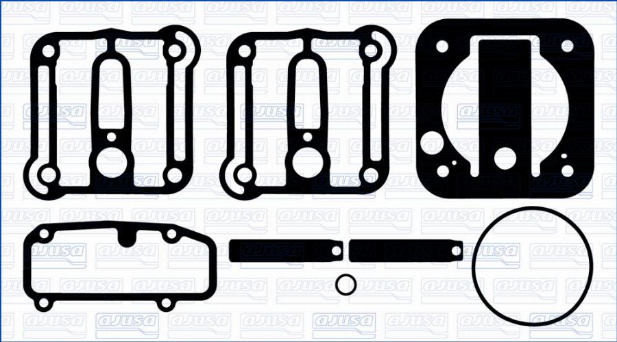 Ajusa BC00025 - Ремкомплект, компресор autocars.com.ua