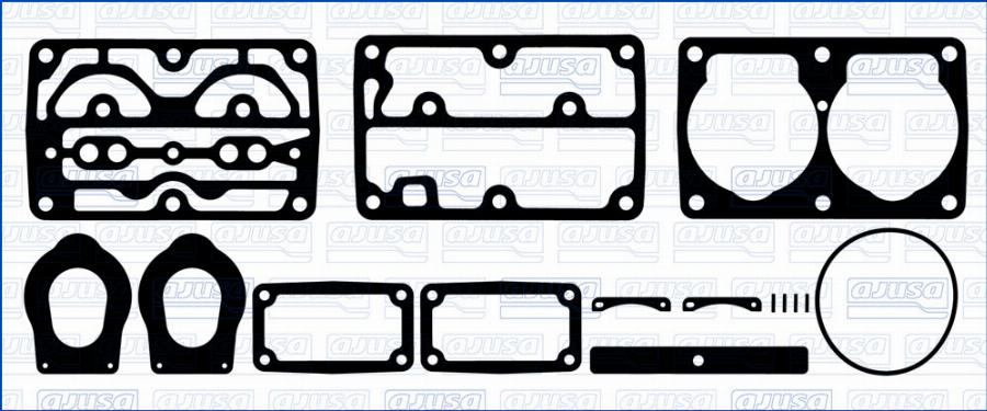 Ajusa BC00033 - Ремкомплект, компресор autocars.com.ua