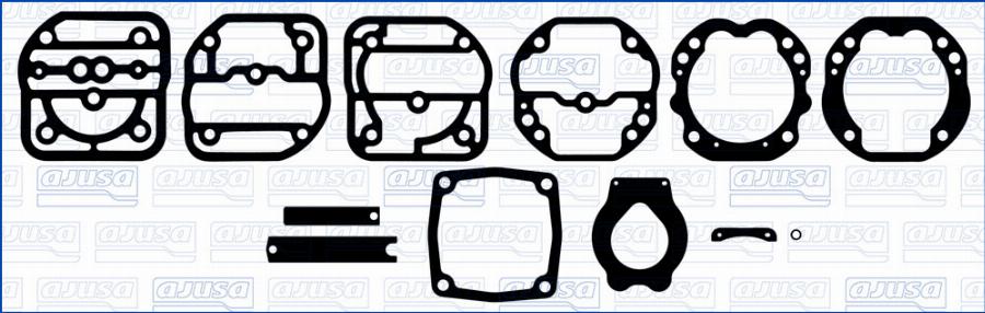 Ajusa BC00034 - Ремкомплект, компресор autocars.com.ua