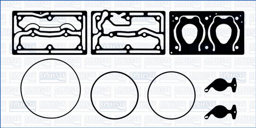 Ajusa BC00035 - Ремкомплект, компрессор avtokuzovplus.com.ua