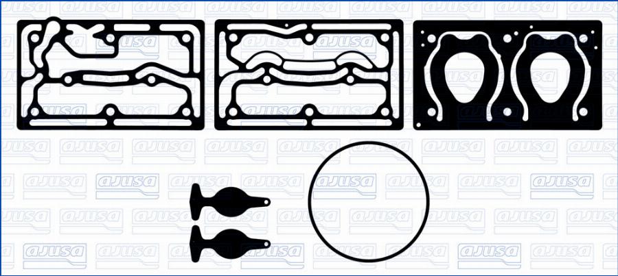Ajusa BC00038 - Ремкомплект, компресор autocars.com.ua