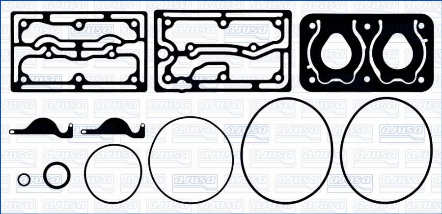 Ajusa BC00042 - Ремкомплект, компресор autocars.com.ua