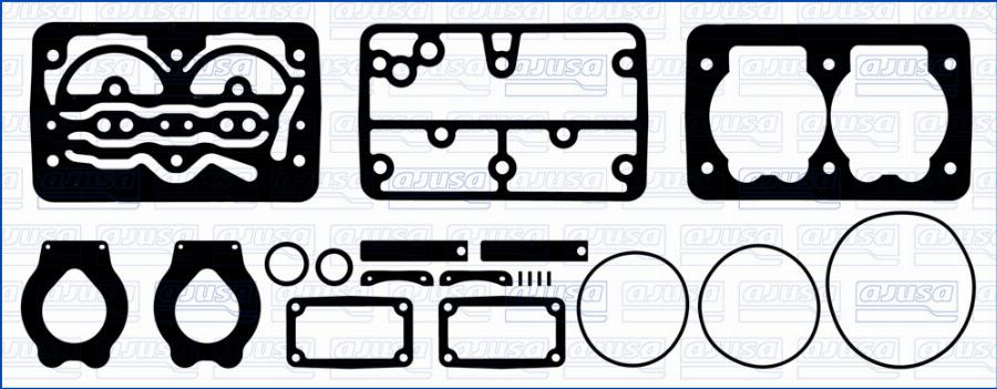 Ajusa BC00043 - Ремкомплект, компрессор avtokuzovplus.com.ua